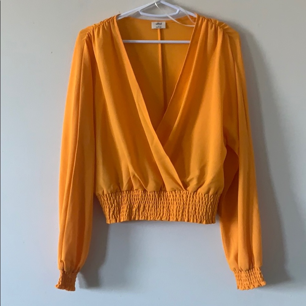Like new golden blouse